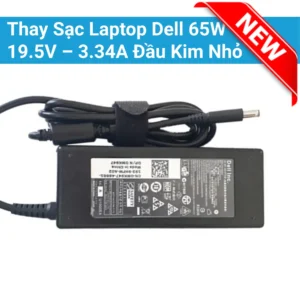 Thay Sạc Laptop Dell 65W 19.5V – 3.34A Đầu Kim Nhỏ