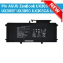 Pin Asus Zenbook Ux305 Ux305F Ux305C Ux305Ca Ux305Fa Ux305Fa-Usm1 U305 U305L U305F U305Ca U305La U305Fa U305Fa5Y10 U305Ua Ux305Ca-Ehm1 Series, Fc167T 0B200-01180000 , C31N1411 Zin