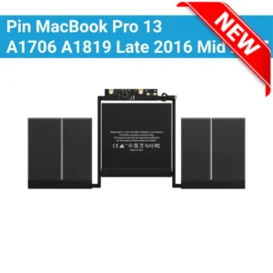 Pin MacBook Pro 13 A1706 A1819 Late 2016 Mid 2017 EMC 3071 EMC 3163, MPXV2LL/A MPXV2LL MLH12LL MLH12LL/A, A1819 Zin