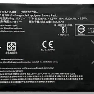 Thay Pin Acer Chromebook 11.6 11 C720 C720P C740 Series Notebook KT.00304.001 KT.00303.001 CB3-431-C5EX, AP13J3K AP13J4K Zin