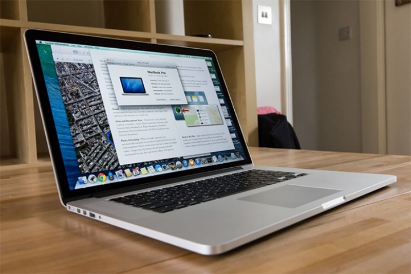 Macbook Pro Retina là dòng sản phẩm với màn hình có độ phân giải cao