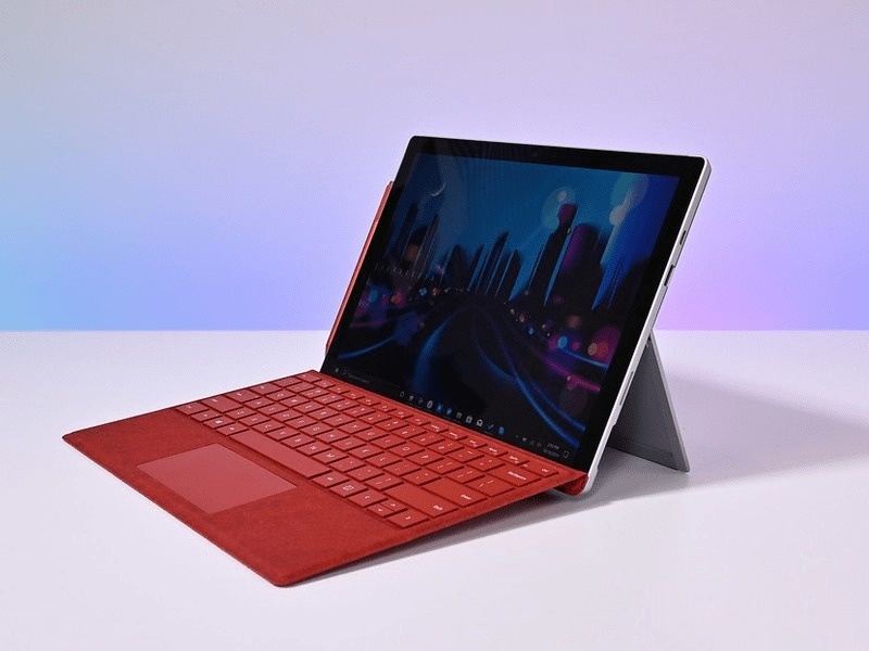 Surface có thiết kế 2in1 tốt nhất là Surface Pro 7