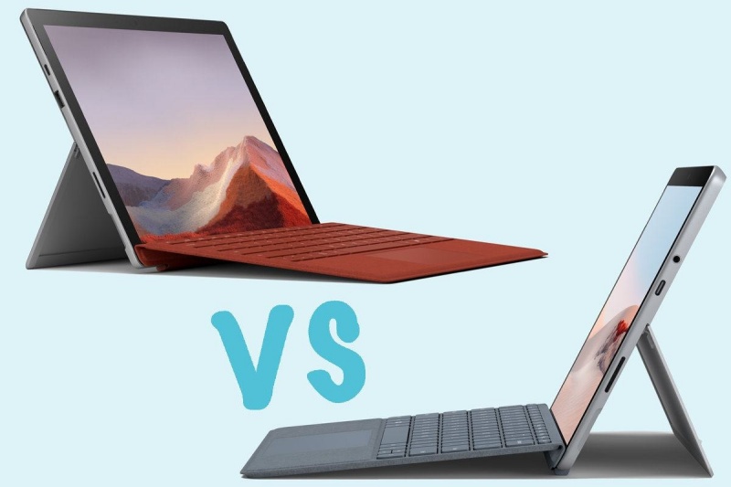 Surface Go và Surface Pro 7 có điểm gì khác biệt?