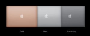 MacBook Air sở hữu màu sắc đa dạng, giúp người dùng có thể thoải mái lựa chọn