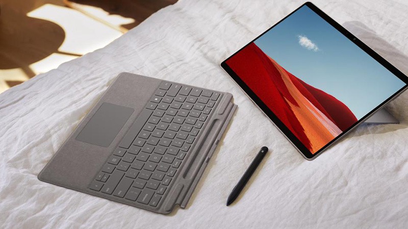 Surface Pro X 2020 với bề ngoài bắt mắt