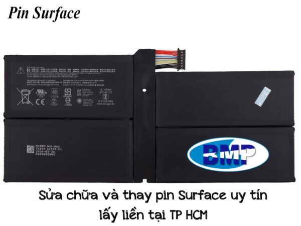 Sửa chữa và thay pin Surface uy tín, lấy liền tại TP HCM 1