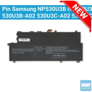 Pin Samsung Np530U3B Np530U3C 530U3B-A02 530U3C-A02 535U3C-A01, Aa-Plwn4Ab Ba43-00336A, Aa-Pbyn4Ab Zin